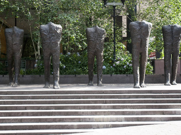 Outdoor public art in NYC 2012 Outdoor public art in NYC 2012 (Photograph: Kayla Rice)
