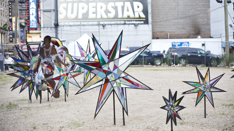 Outdoor public art in NYC 2012 (Photograph: Jessica Lin)