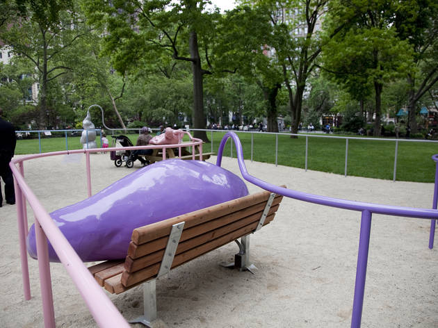Outdoor public art in NYC 2012 Outdoor public art in NYC 2012 (Photograph: Anna Simonak)