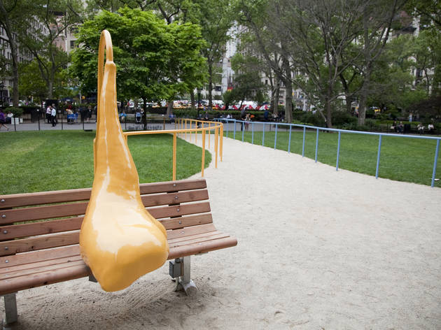 Outdoor public art in NYC 2012 Outdoor public art in NYC 2012 (Photograph: Anna Simonak)