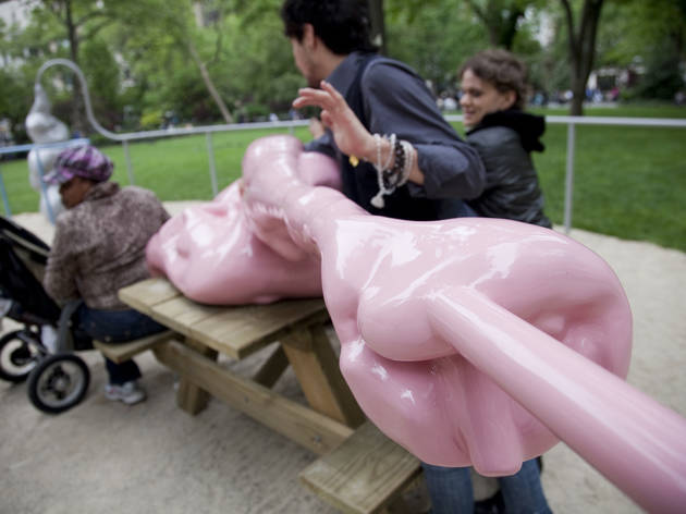 Outdoor public art in NYC 2012 Outdoor public art in NYC 2012 (Photograph: Anna Simonak)