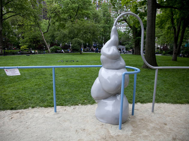 Outdoor public art in NYC 2012 Outdoor public art in NYC 2012 (Photograph: Anna Simonak)