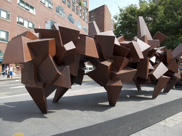 Outdoor public art in NYC 2012 Outdoor public art in NYC 2012 (Photograph: Kayla Rice)