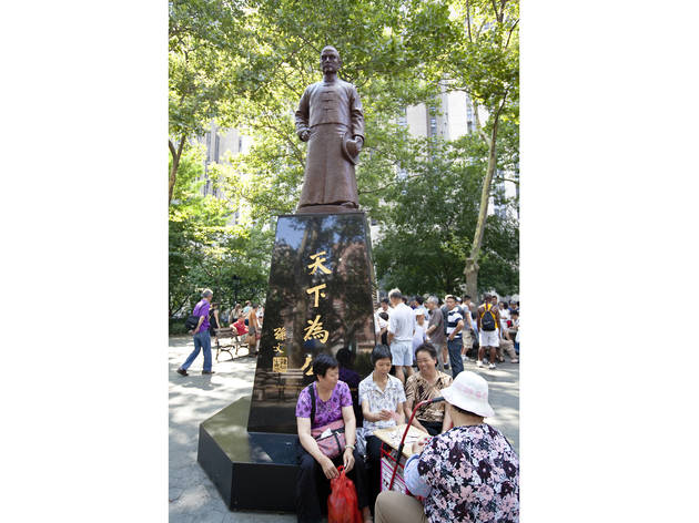 Outdoor public art in NYC 2012 Outdoor public art in NYC 2012 (Photograph: Jessica Lin)
