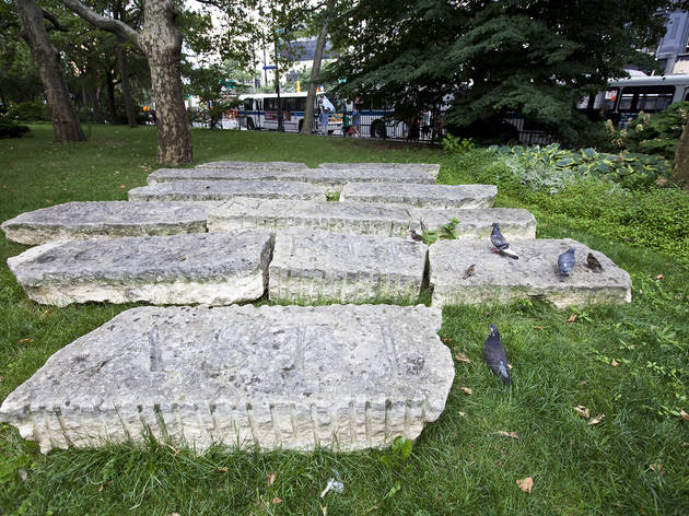 Outdoor public art in NYC 2012 Outdoor public art in NYC 2012 (Photograph: Jessica Lin)