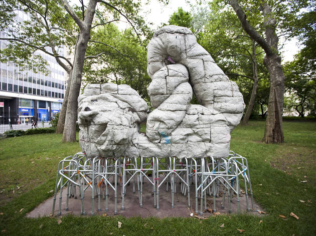 Outdoor public art in NYC 2012 Outdoor public art in NYC 2012 (Photograph: Jessica Lin)
