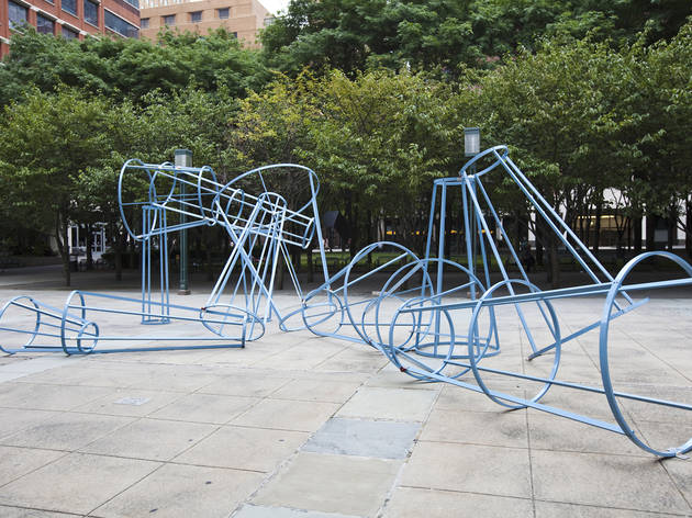 Outdoor public art in NYC 2012 Outdoor public art in NYC 2012 (Photograph: Jessica Lin)