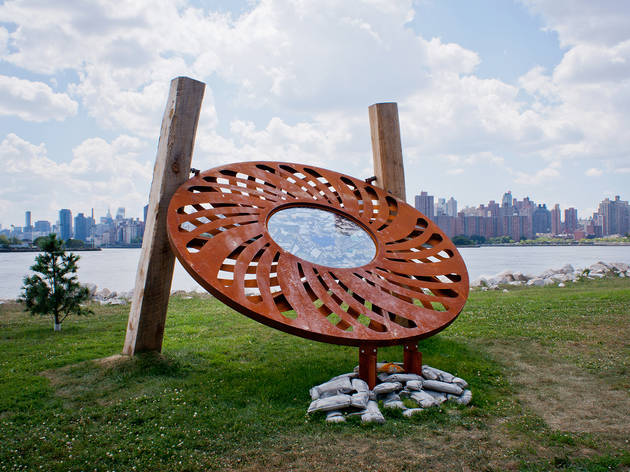 Outdoor public art in NYC 2012 Outdoor public art in NYC 2012 (Photograph: Paul Wagtouicz)