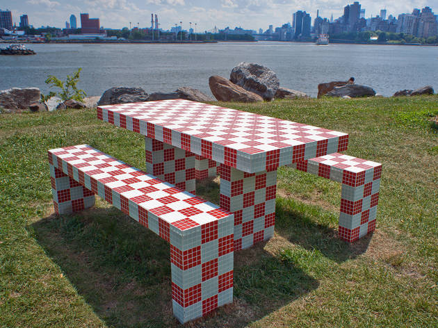 Outdoor public art in NYC 2012 Outdoor public art in NYC 2012 (Photograph: Paul Wagtouicz)