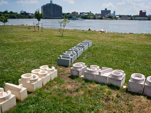Outdoor public art in NYC 2012 Outdoor public art in NYC 2012 (Photograph: Paul Wagtouicz)