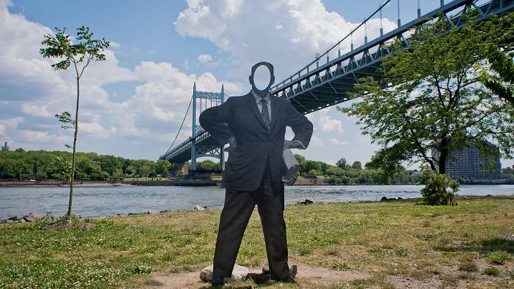 Outdoor public art in NYC 2012 (Photograph: Paul Wagtouicz)