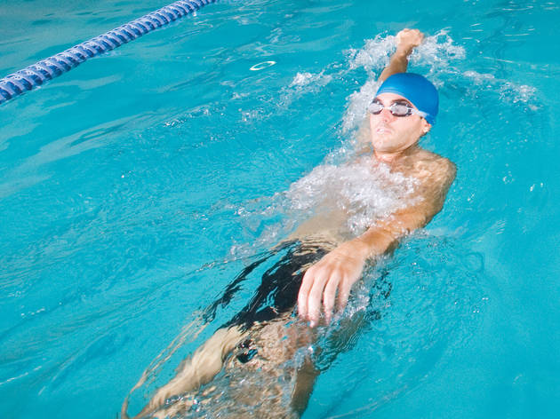 Swimming Swimming (Photograph: Ric Kallaher)