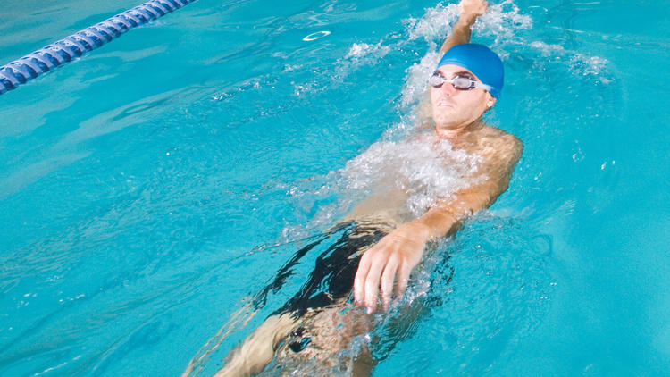 Swimming (Photograph: Ric Kallaher)