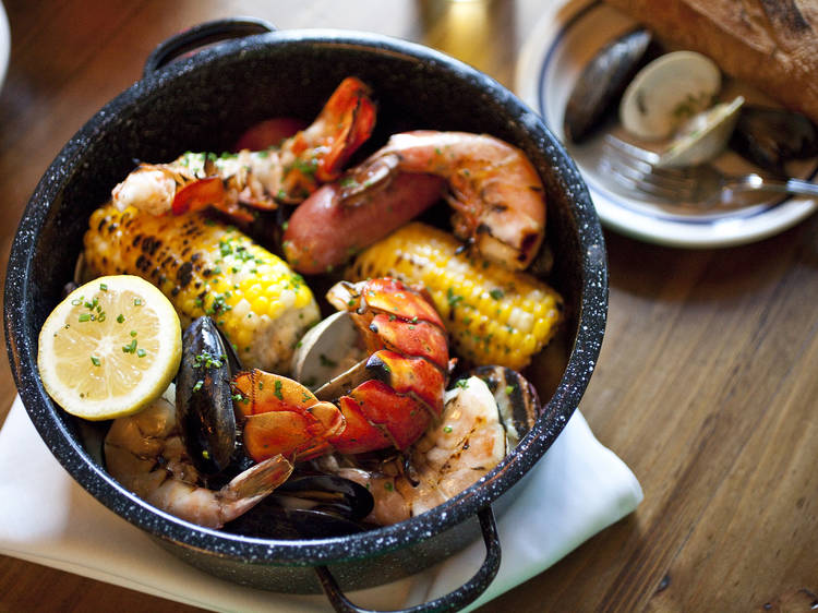 Cape Cod clambake for two at Extra Fancy