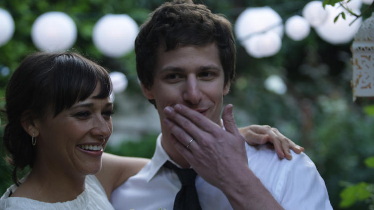 Rashida Jones and Andy Samberg in Celeste and Jesse Forever