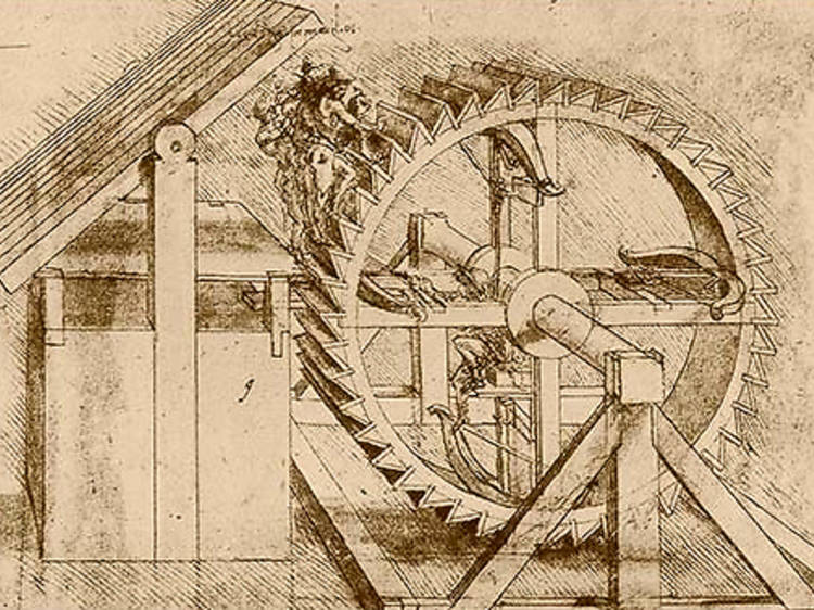 Léonard de Vinci, projets, dessins, machines