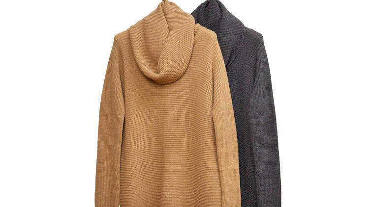 Vince oversized cowl neck sweaters, $320 each