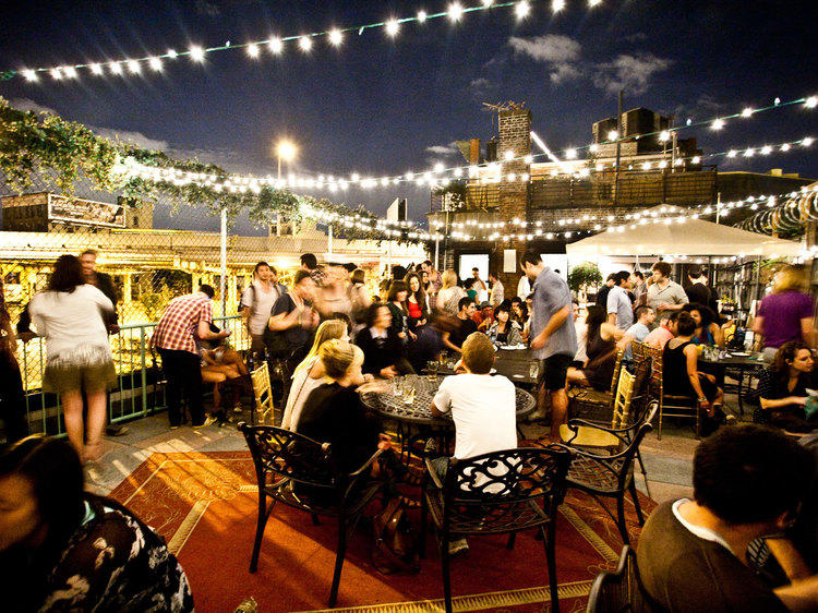 Here's a map of all the best rooftop bars in New York