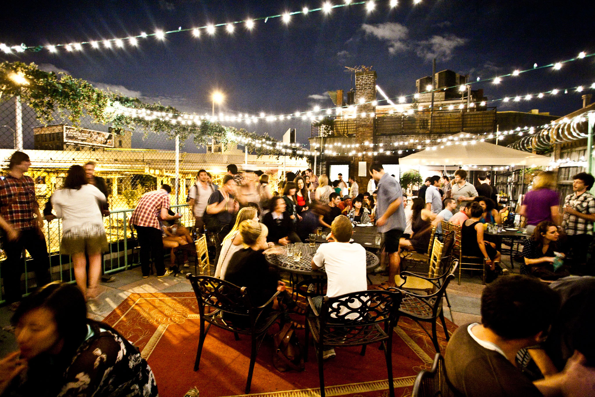 Here's a map of all the best rooftop bars in New York City