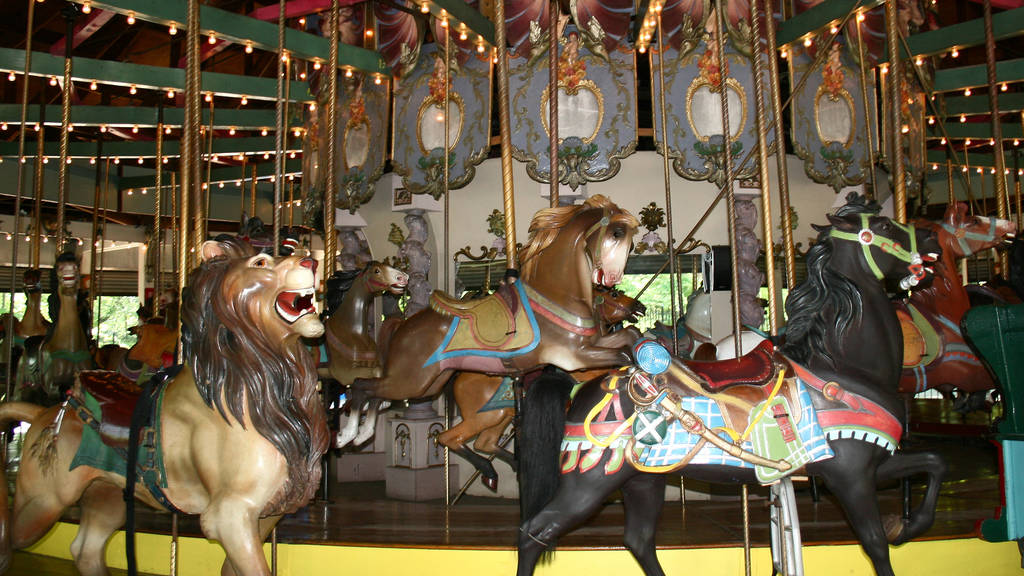 An Evening Ride On The Forest Park Carousel To End Alzheimers In New