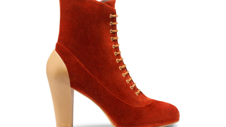 Geox suede lace-up boots, $200