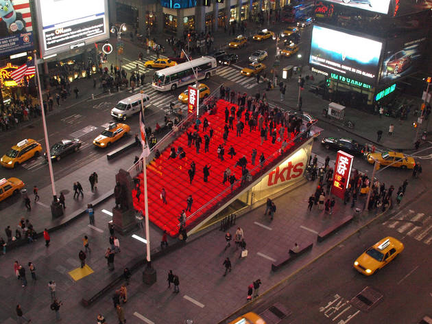 TKTS Booth in Times Square TKTS Booth in Times Square