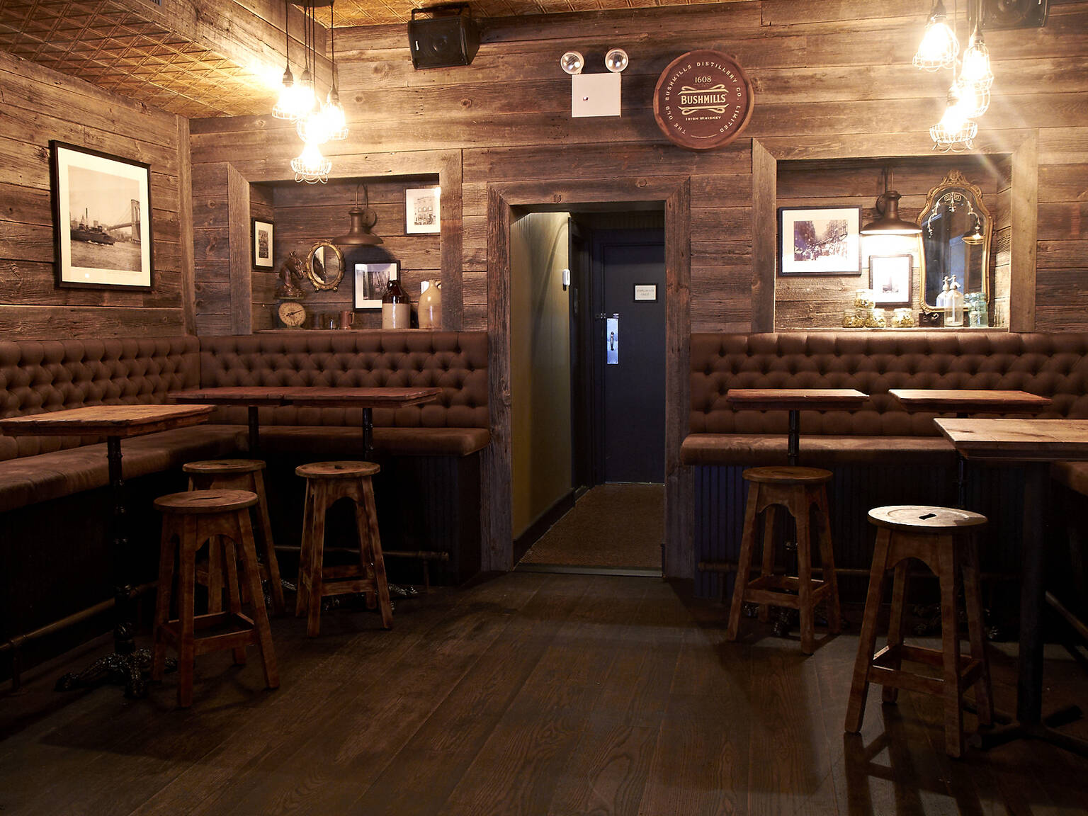 Best happy hour Midtown bars, including Jimmy's Corner and Rudy's