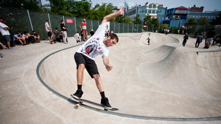 Converse skateboarding contest (SLIDE SHOW)