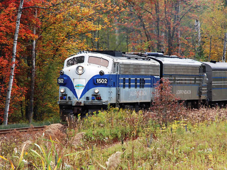 Adirondack Scenic Railroad’s Fall Foliage Train