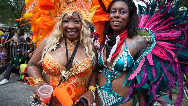 CARIBBEAT: Pros teach Caribbean costume wire-bending skills and steelpan at  free West Indian American Day Carnival Association workshops – New York  Daily News