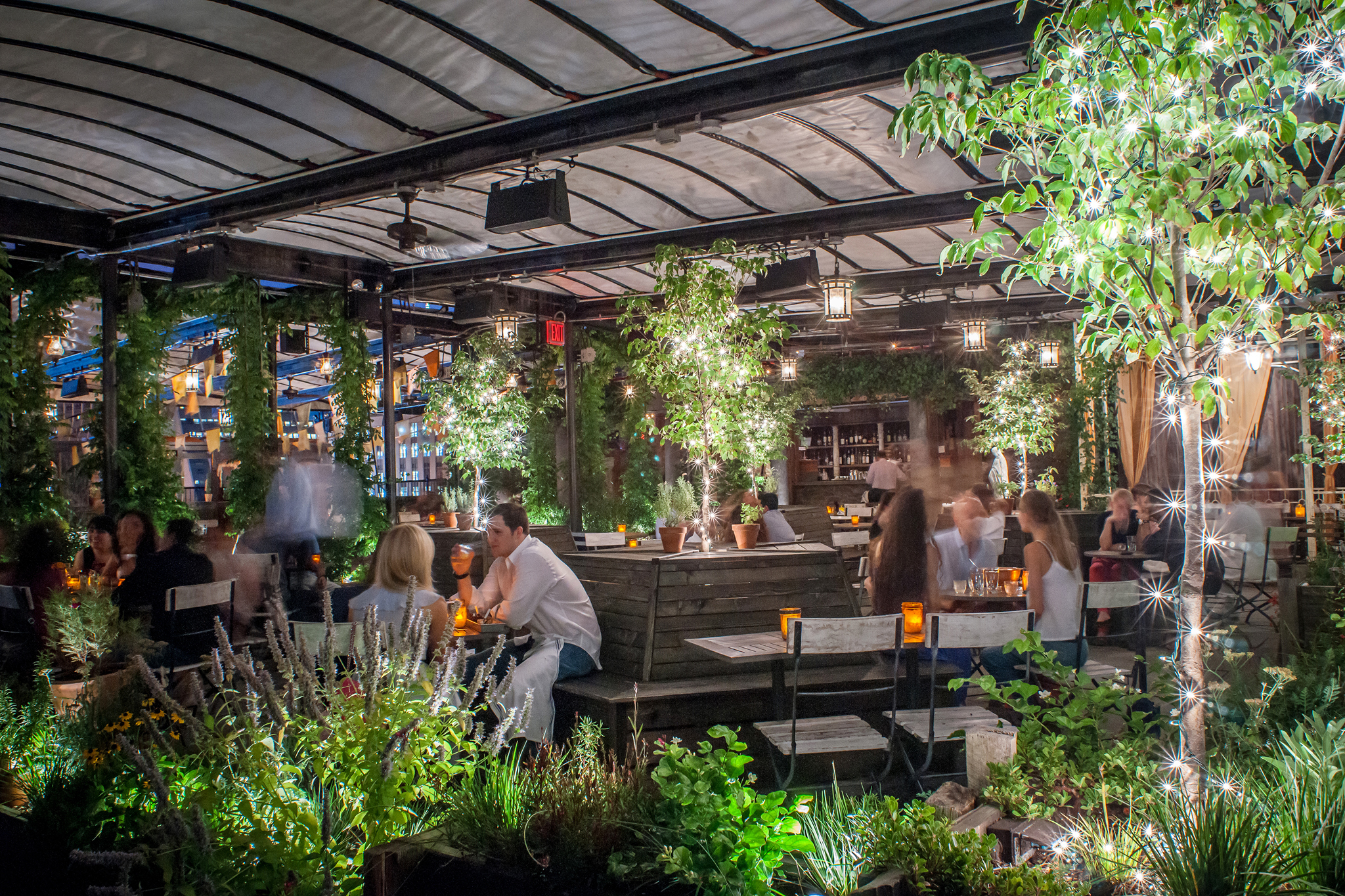 NYC Rooftop Garden With Manhattan Views, Outside Space NYC