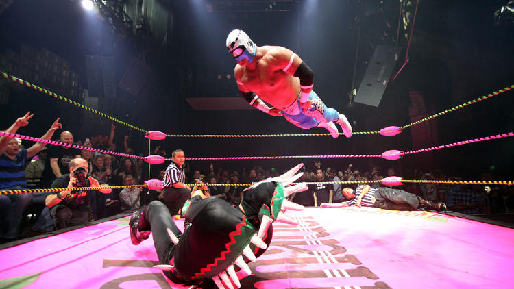 Lucha VaVoom Cinco de Mayan (Photograph: Courtesy Lucha VaVoom)