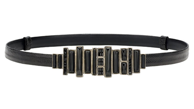 Judith Leiber leather belt, $100 (was $795)