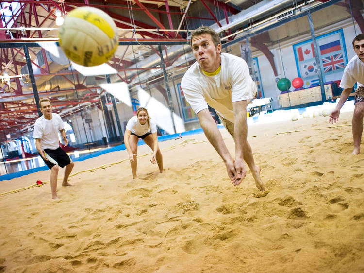 Chelsea Piers Indoor Sand Volleyball
