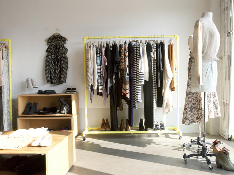 Fashion designer Clare Vivier's boutique-inspired dream closet