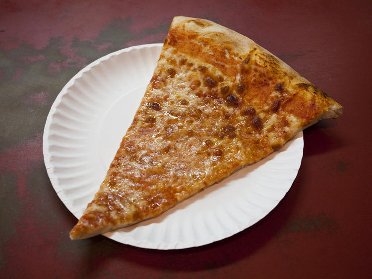 Regular slice at Sal & Carmine's