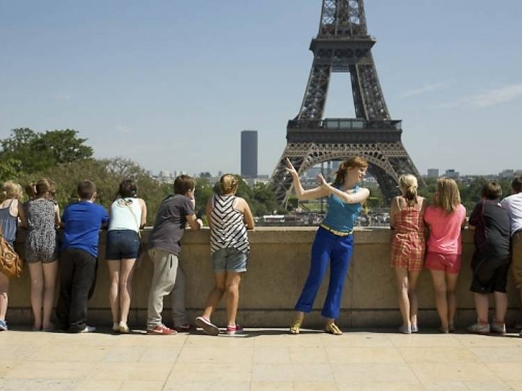 Danse en plein air avec Julie Desprairies