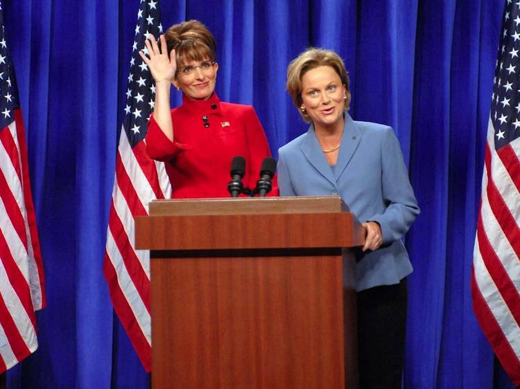 Remember when Fey and Poehler were on SNL together? Good times.