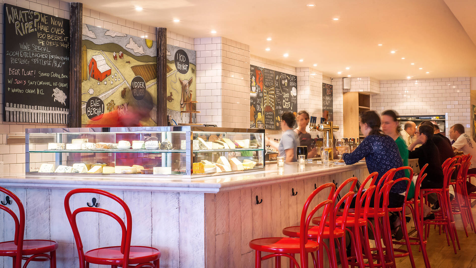 Murray’s Cheese Bar Restaurants in West Village, New York