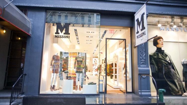 M Missoni Shopping in Soho New York