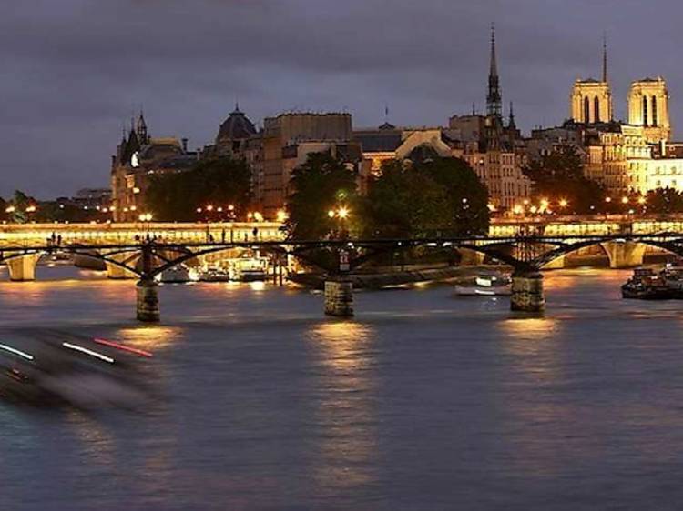 Paris Seine nuit