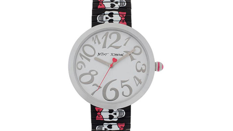 Betsey johnson sugar skull on sale watch