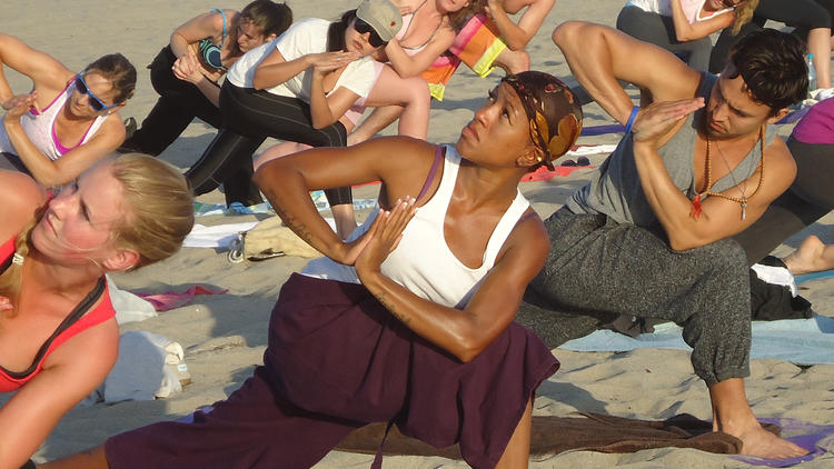 Beach Yoga with Brad  Sports and fitness in Santa Monica, Los Angeles