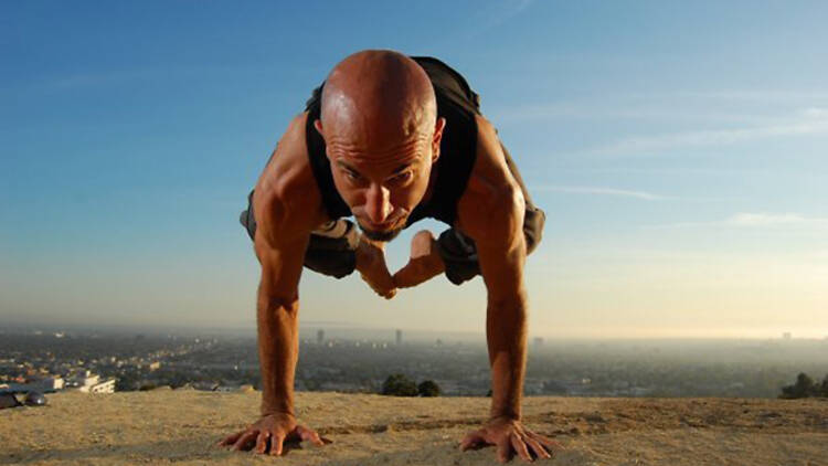 Runyon Canyon yoga