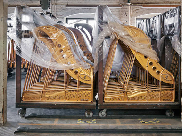 Steinway & Sons Piano Factory