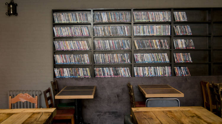 Videology, a new movie theater–bar hybrid in Williamsburg, Brooklyn
