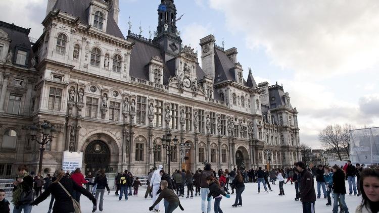 Paris ice skating rinks