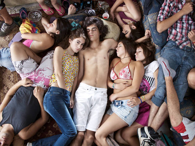 Young & Wild Alicia Rodriguez, third from left, in Young & Wild