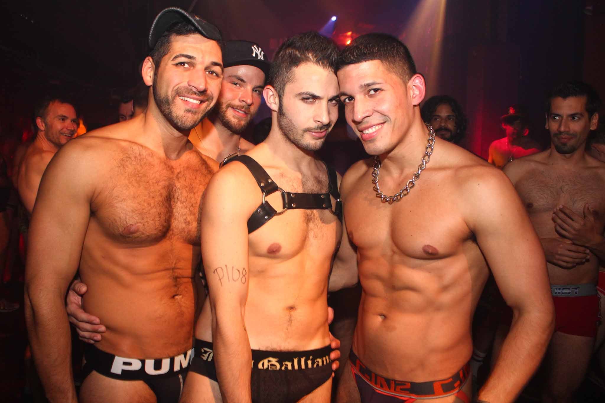 Dworld The World s Largest Underwear Party at Rebel slide show