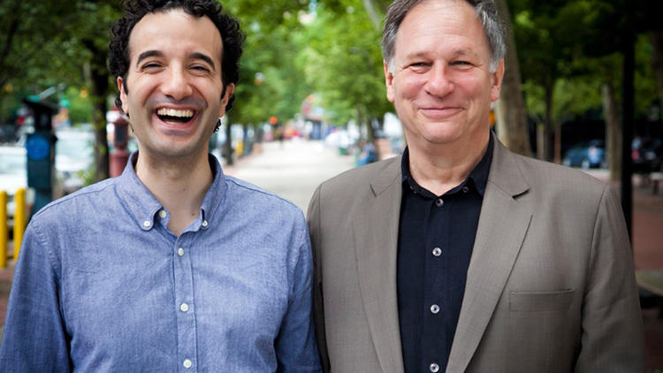 Jad Abumrad and Robert Krulwich